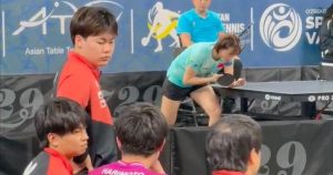 日本男团止步四强,张本智和赛后迅速离场